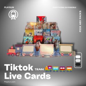 PlayKun LIVE - Trading Card Packs (Train Option)