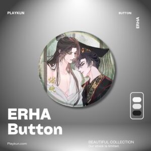 The Husky and his White Cat Shizun Button