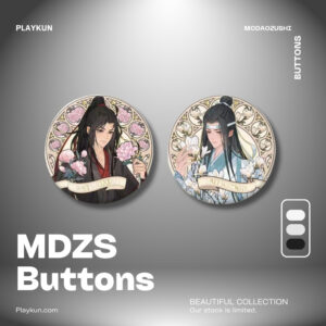 Modaozushi Flowers Collection Button