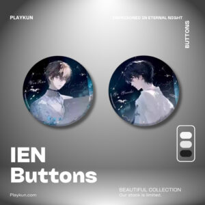 Imprisoned in Eternal Night Button Set