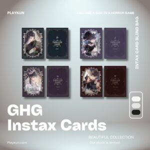 I Became a God in a Horror Game (GHG) Photo Cards Blind Bag