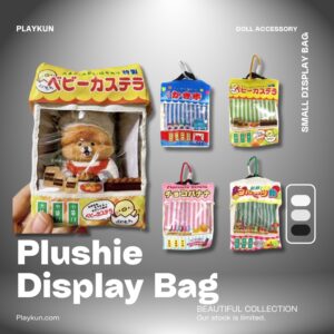 Mini Plushie 10cm Display Bag
