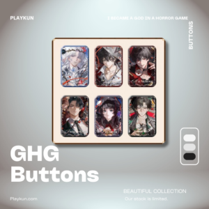 I Became a God in a Horror Game (GHG) Button Blind Bags