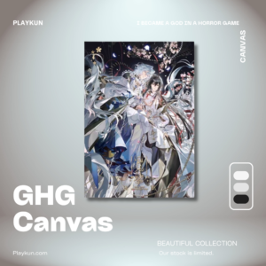 I Became a God in a Horror Game (GHG) Canvas Card Set