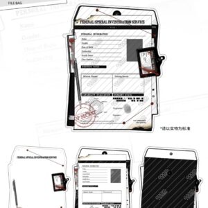 Acrylic File Card Case