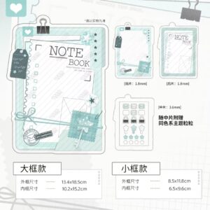 Acrylic Notebook Card Case