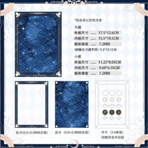 Acrylic Starry Night Card Case