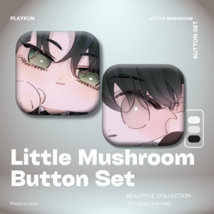 Little Mushroom Button Set