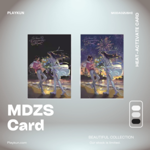 Modaozushi MDZS Heat Reveal Card