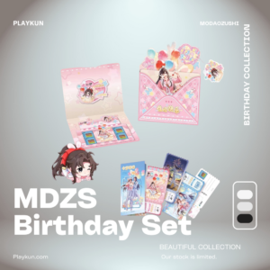 Modaozushi MDZS Birthday Card and Tickets